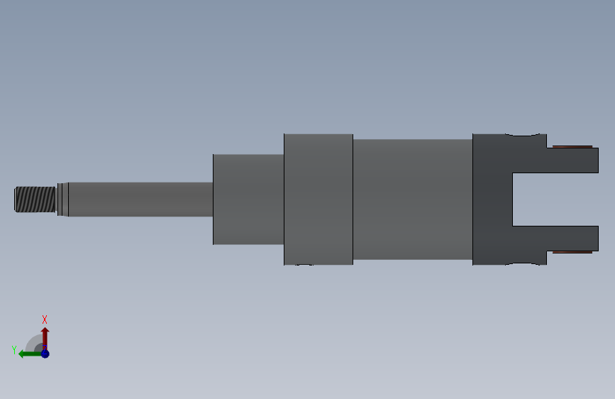 圆形气动缸 50x16x60 mm