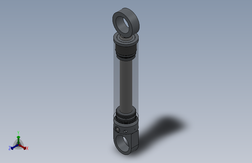 焊接式液压缸（前后安装）80x50x266.5毫米