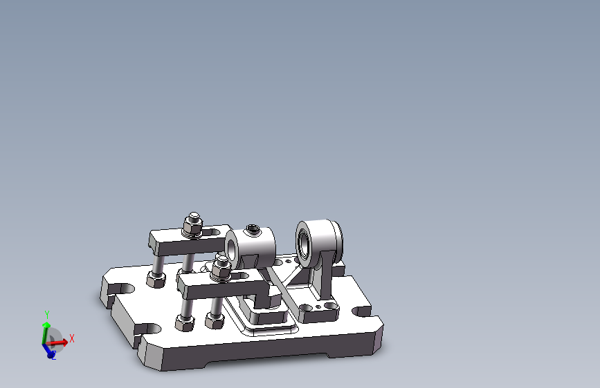减速器轴承座孔加工工艺及夹具设计含三维二维说明书