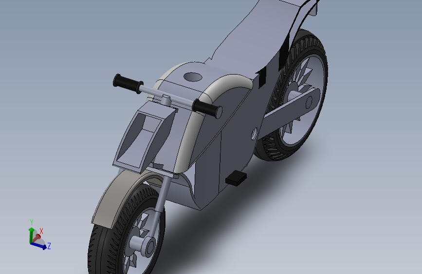 概念摩托车设计 sw16