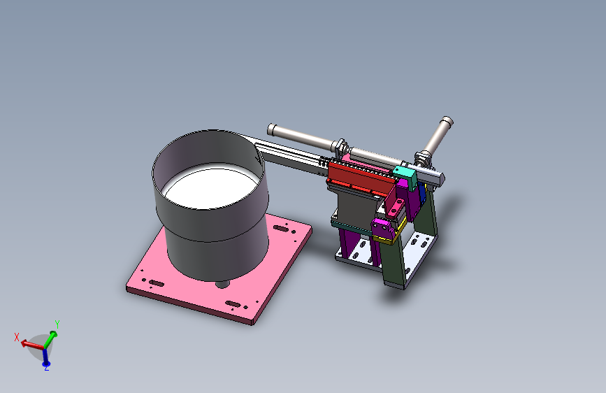 v型弹片分料送料机 sw16