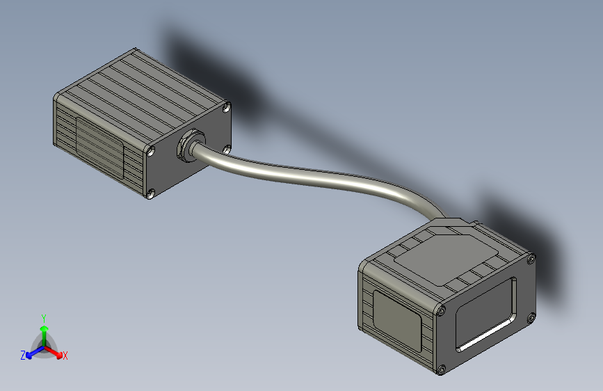 MGVS-1xx读码器1xx系列外壳结构图V31