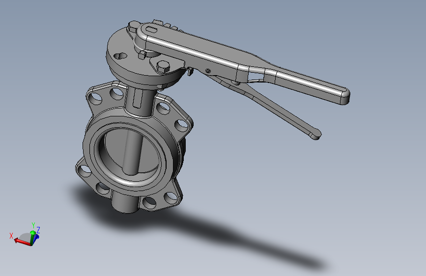 气动蝶阀 手动蝶阀