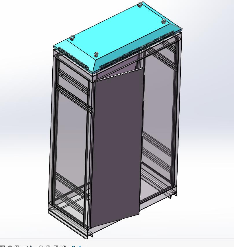 配电柜钣金模型