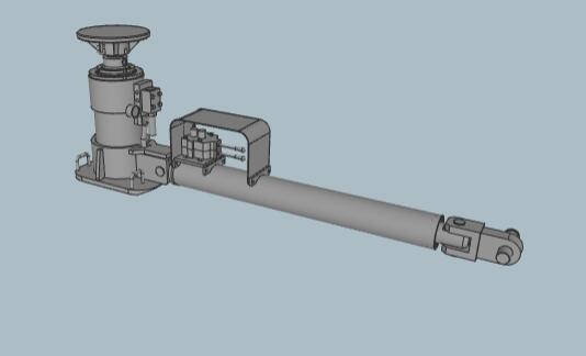 ZQ18-1200矿用液压切顶支柱