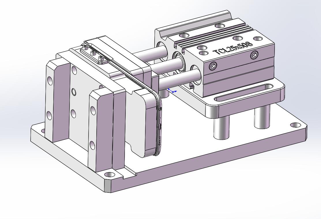 电源按键精雕治具