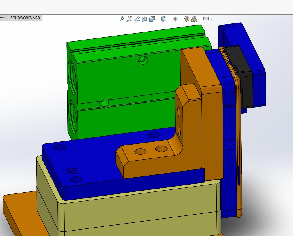 喇叭孔精雕治具