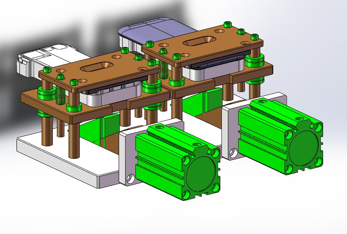 手机LOGO精雕治具