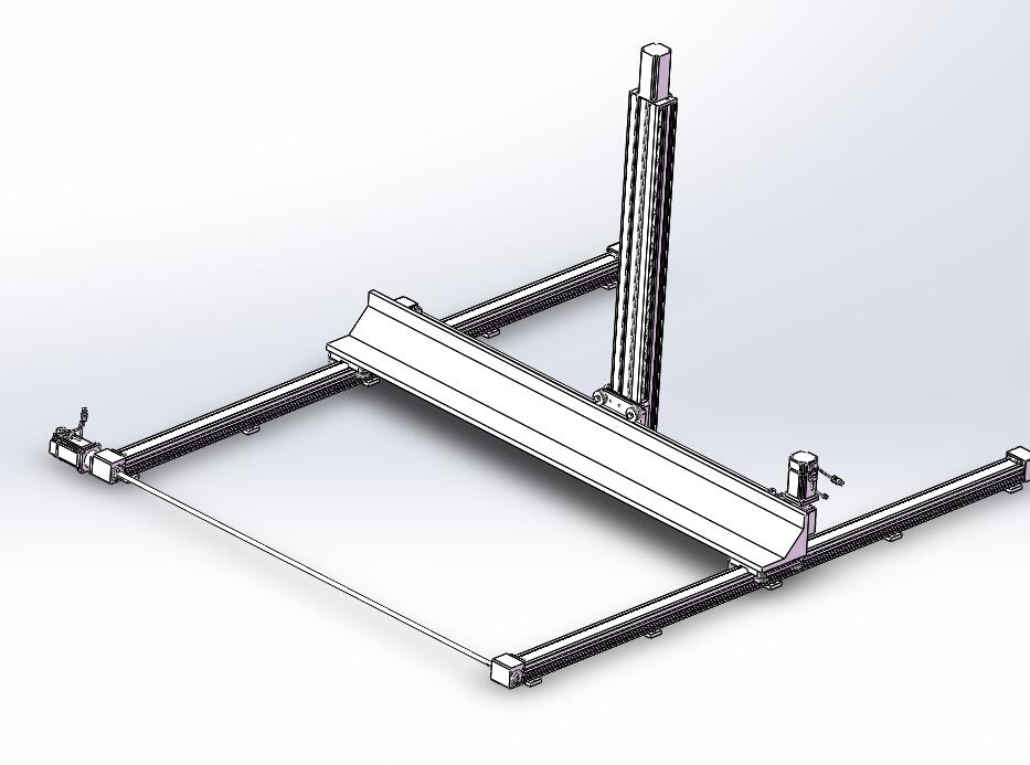 双X轴同动龙门模组产品上下料机械手