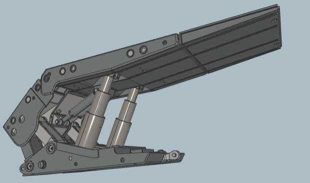 掩护式液压支架