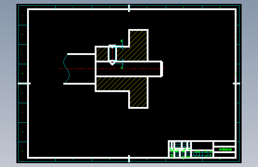 开槽锥端紧定螺钉连接