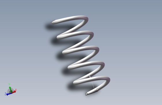 压缩弹簧 线经1.5 内经8.5 有效圈数5 总高30