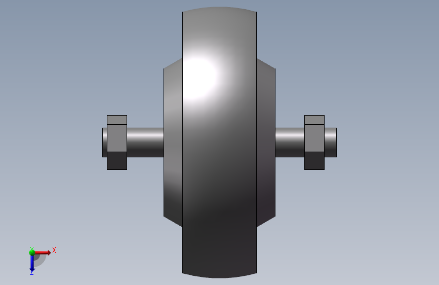 车轮 俯视图