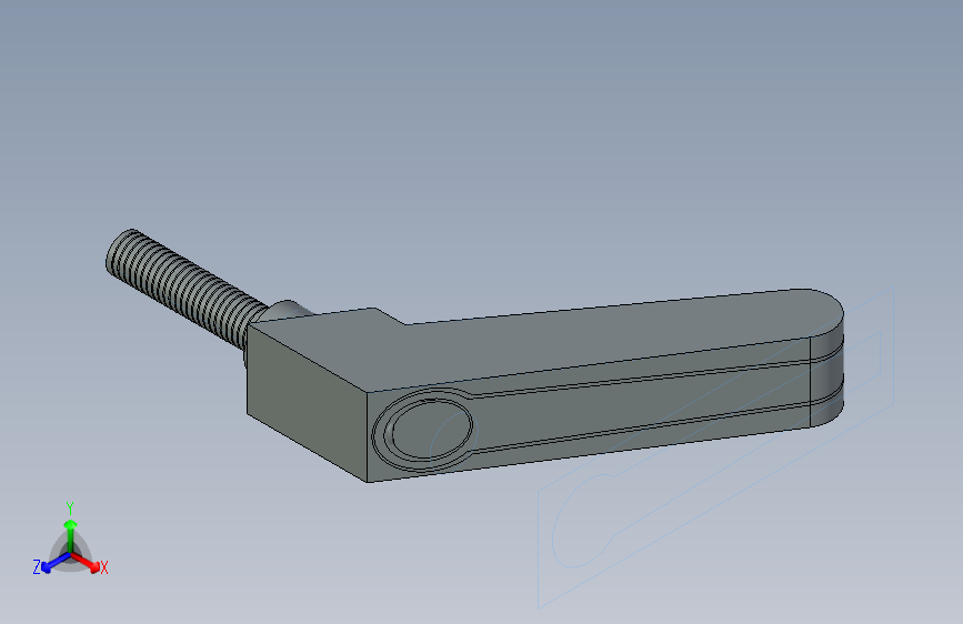 A0001198-杠杆手柄带把手的螺钉