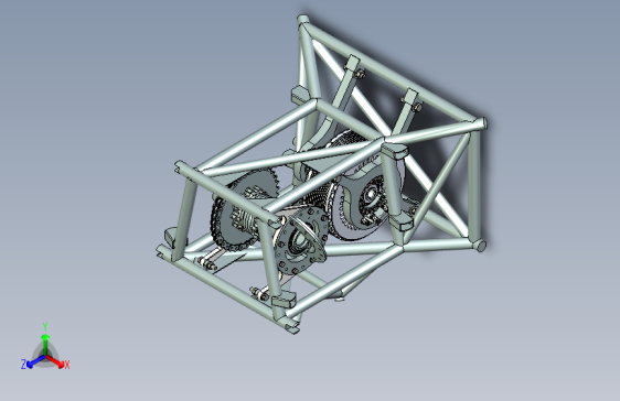 A0001199-大学方程式赛车 - 后车架