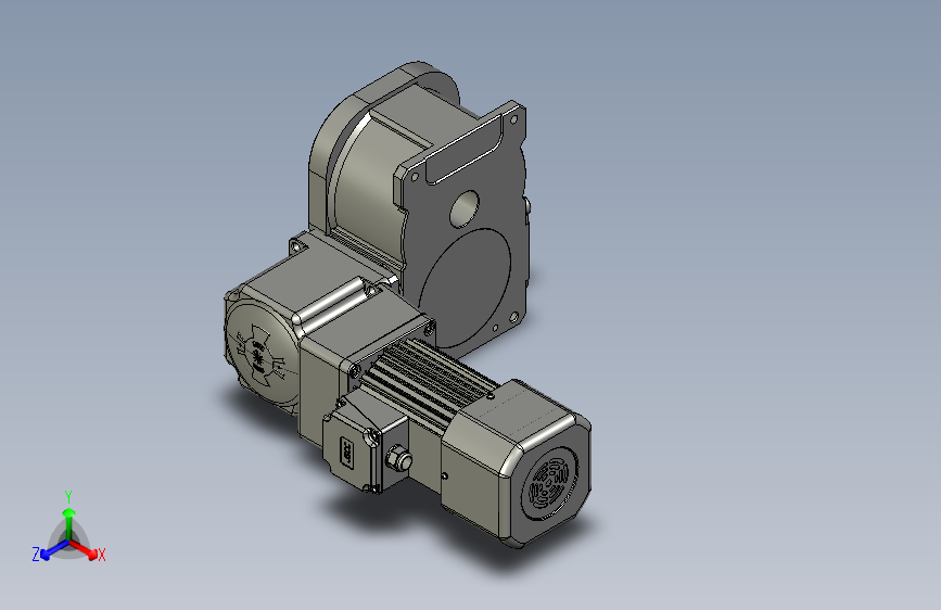 110DA-750W精研刹车减速电机-法箱销-垂直(1)