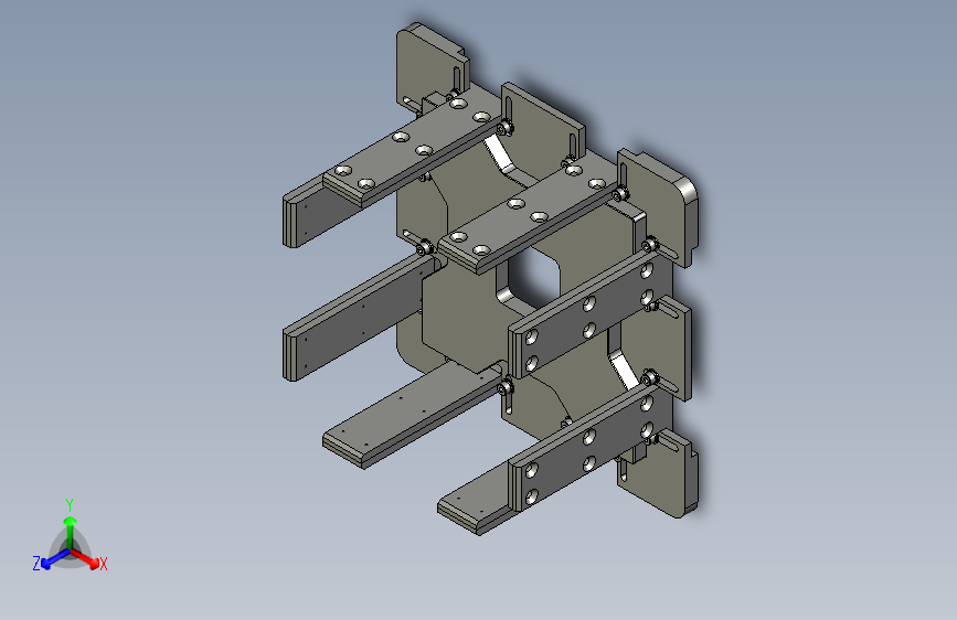 156-210mm可调堆叠料盒