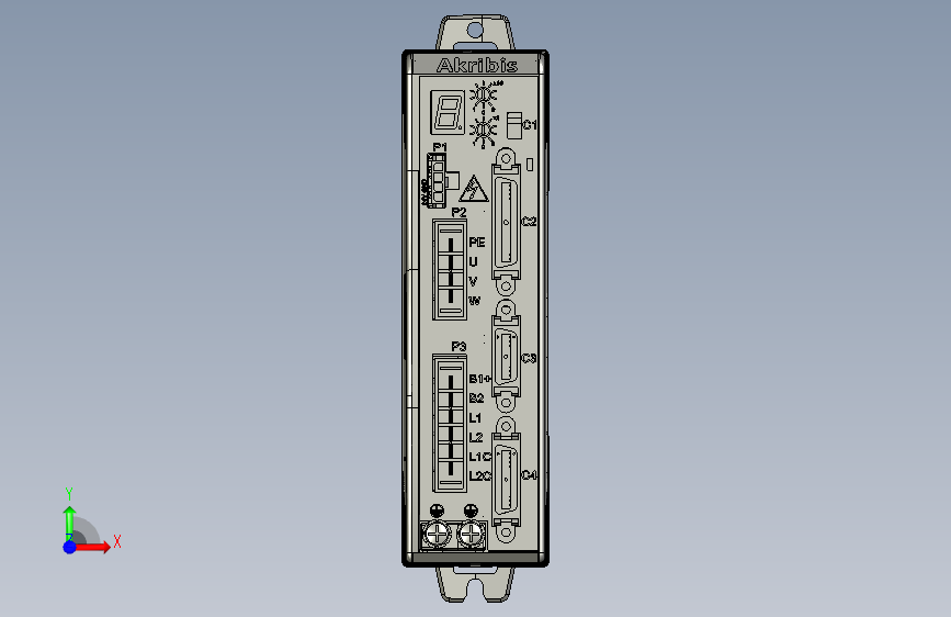 524-10-0000-X1-120240VACCDHD-1D5AKRIBIS 正面视图