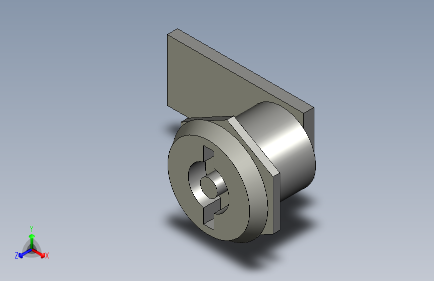 33300054-柜锁-MS805(黑淡光圆锁止口高度为20)(生久)