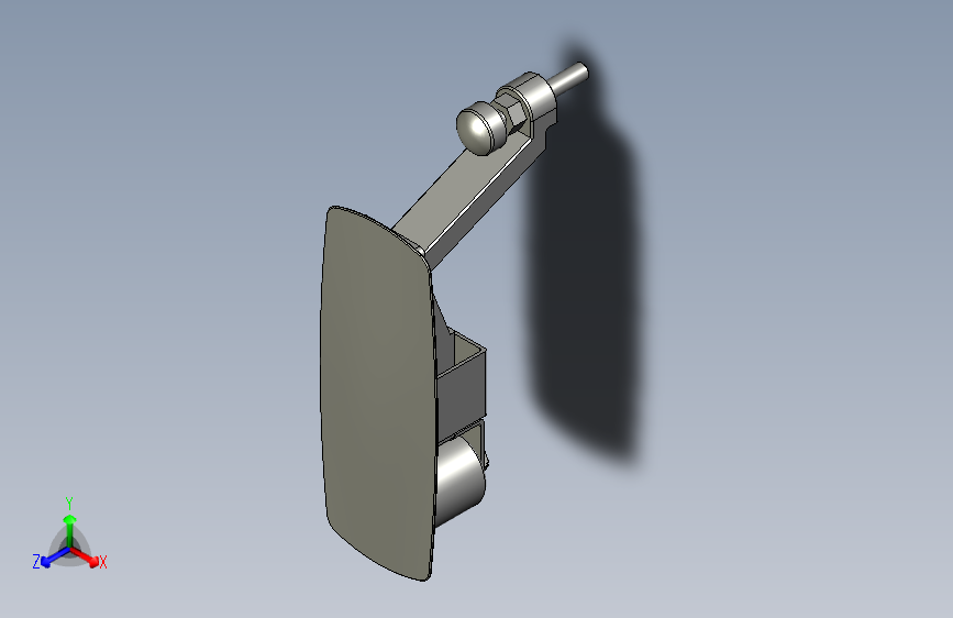 33300055-平面锁(黑淡光含钥匙及M5调节螺钉)-MS718(生久)