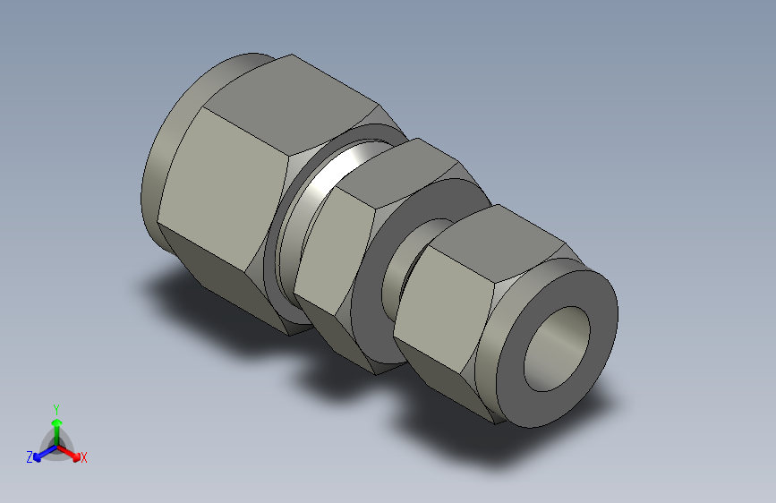 45200255-卡套接头38转12变径-RU-03-04(ZY-LOK)
