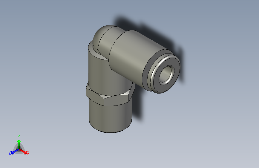 45300039-快换接头ELBOW125RcX4MMQC-KQ2L04-01S(SMC)