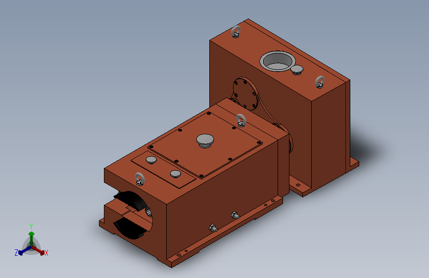 SZ65锥形双螺杆挤出机齿轮箱