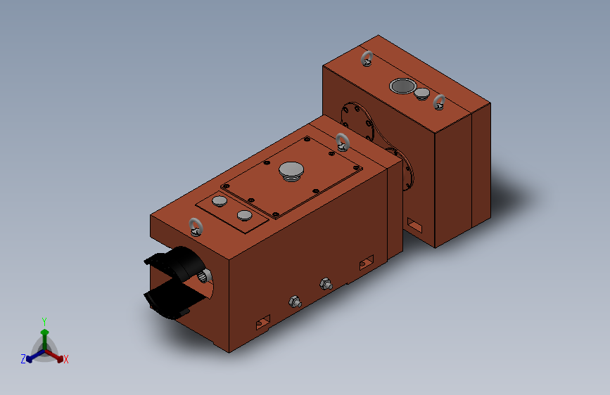 SZ45锥形双螺杆挤出机齿轮箱