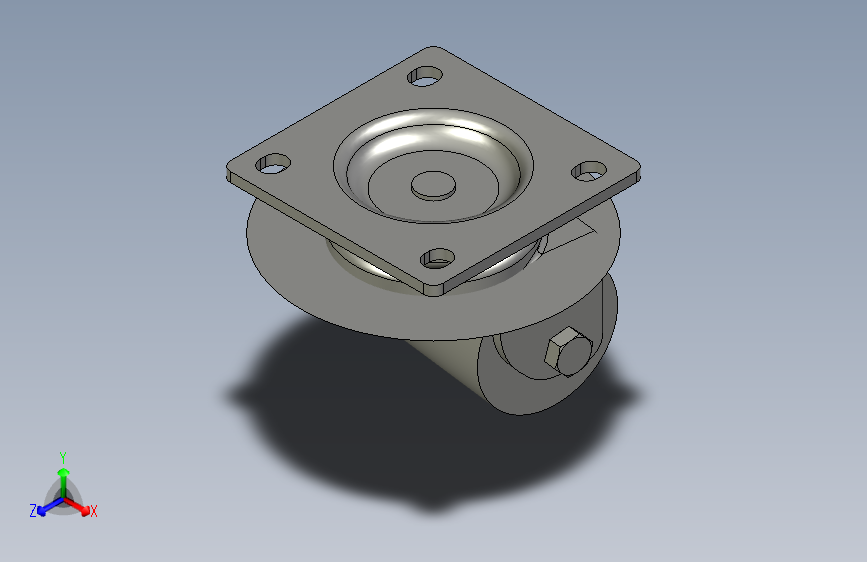 A+B-机架-J-30-01-63-662(600-700公斤)脚轮脚轮订制品