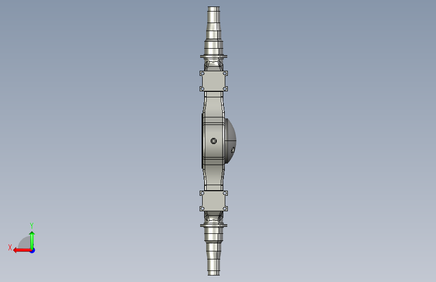 斯太尔车型驱动桥壳完整设计(三维+二维+有限元分析)