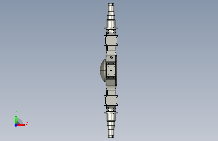 斯太尔车型驱动桥壳完整设计(三维+二维+有限元分析)