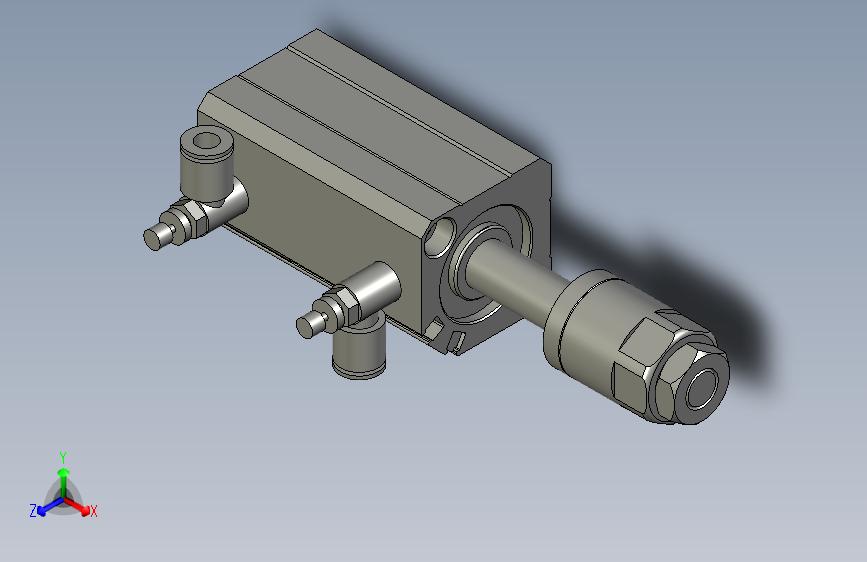 ACQJ25x30-10S气缸装配