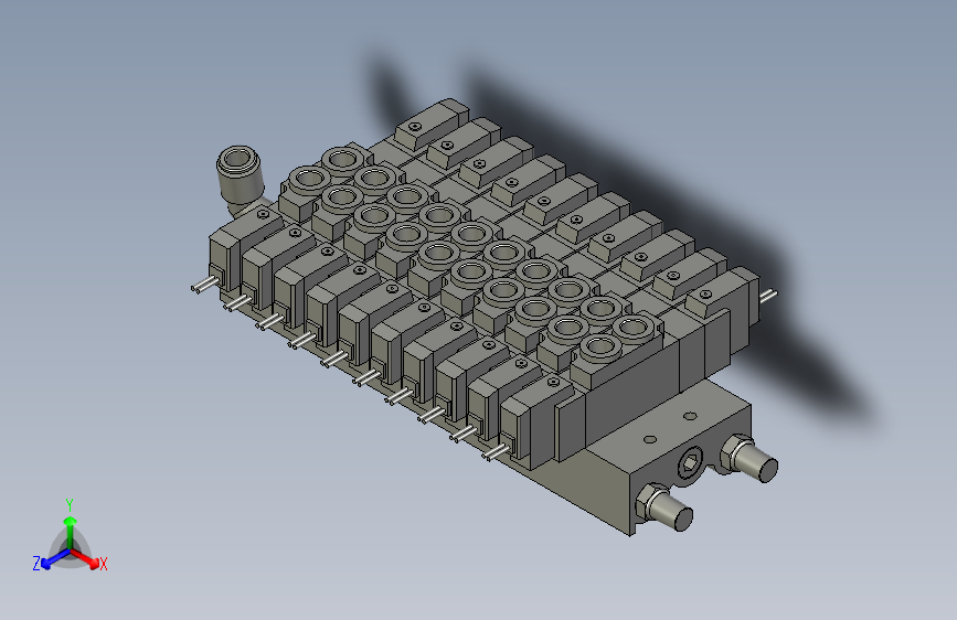 assy电磁阀加座SS5Y5-20-04