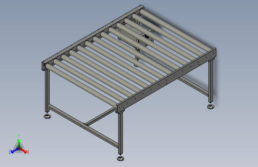 AX-DCHDY-ZXGT重型辊筒线体