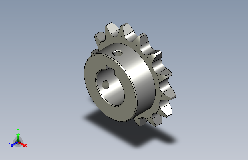 CCD马达链轮08B14-D22