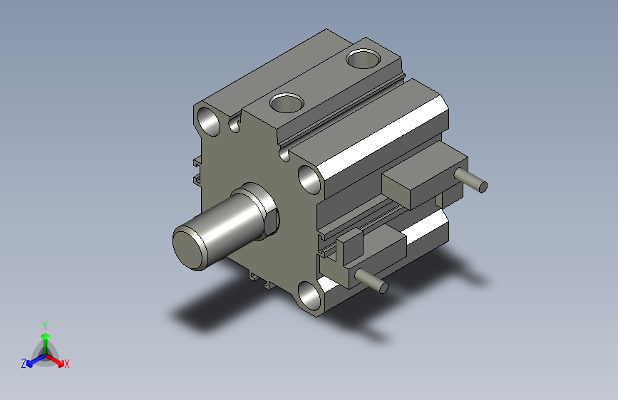 CDQ2B40-10DM-A73气缸