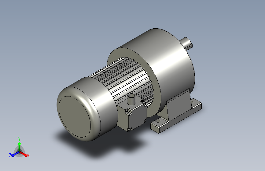 CH卧式减速马达减速比3-200CH-40-1500-70-S-D-G1-LD