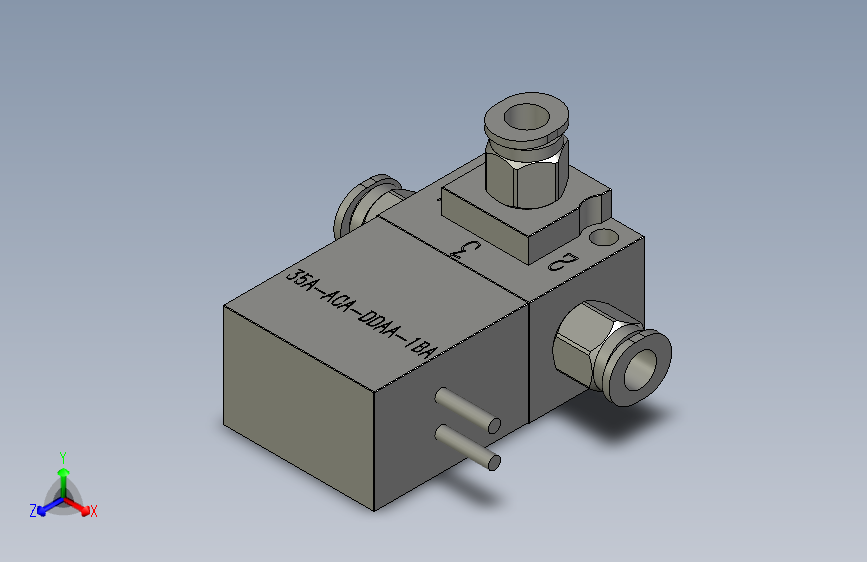 CR01-0067-分拣机构电磁阀35A-ACA-DDAA-1BA)常闭型高频电磁阀MACCCD外观检测机-修改