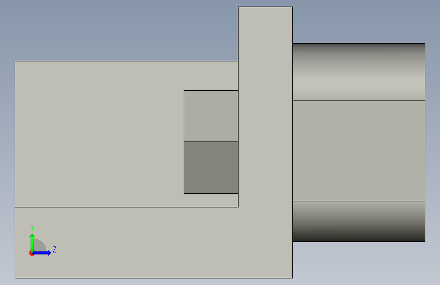 DB9-PCB-PLUG-CONNECTOR 左侧视图