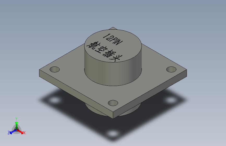 DFD-12PIN-航空插头歌尔VVC
