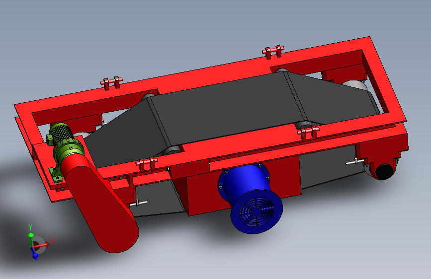 风冷式自卸式除铁器