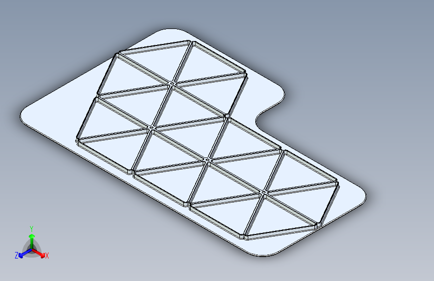 B2001218-铝制等效格栅