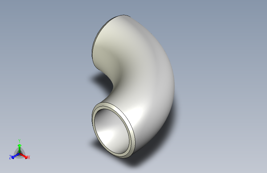 B2001273-对焊 90 度长半径弯头