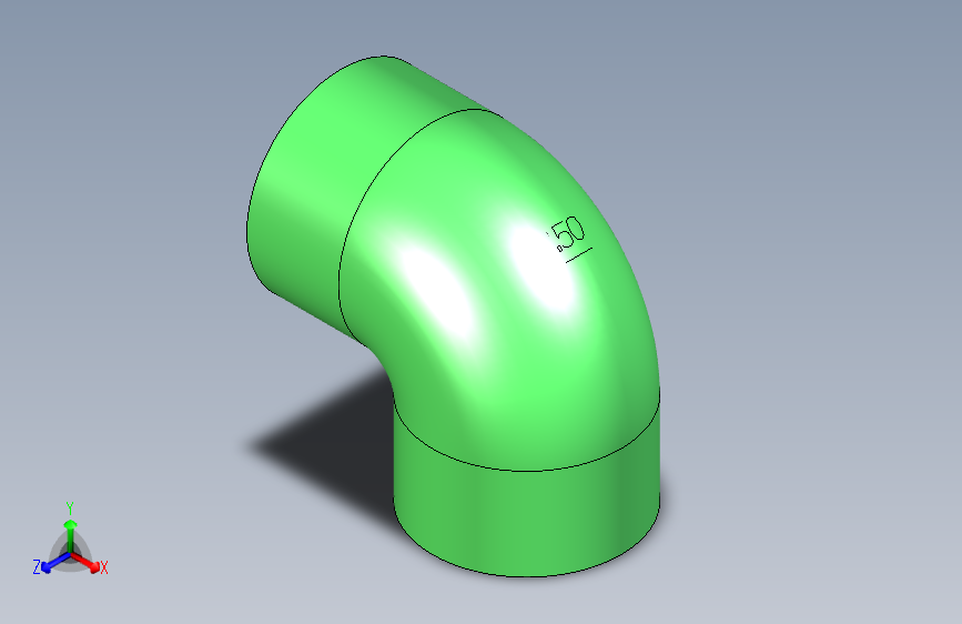 B2001294-弯头 - PPRHDPE 45 -90 度管接头