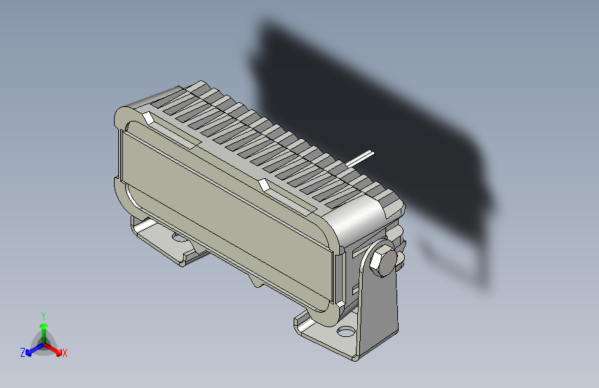 B2001351-27W LED 叉车区灯 - 人行道安全 - 蓝光