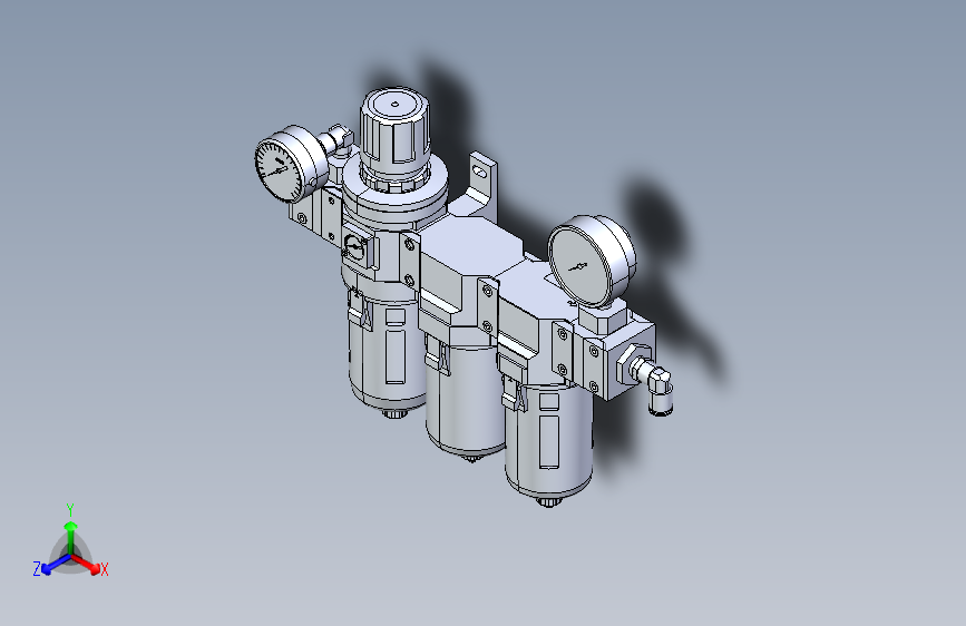 B2001352-气路三联件过滤器 (CKD.JP)