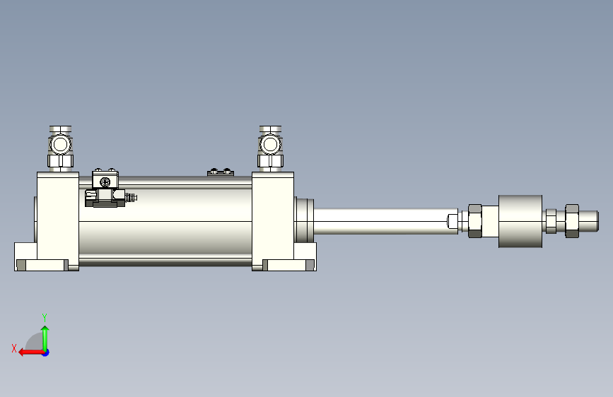 B2001373-10A-6LA63B100-AF2-F (气缸) 背面视图