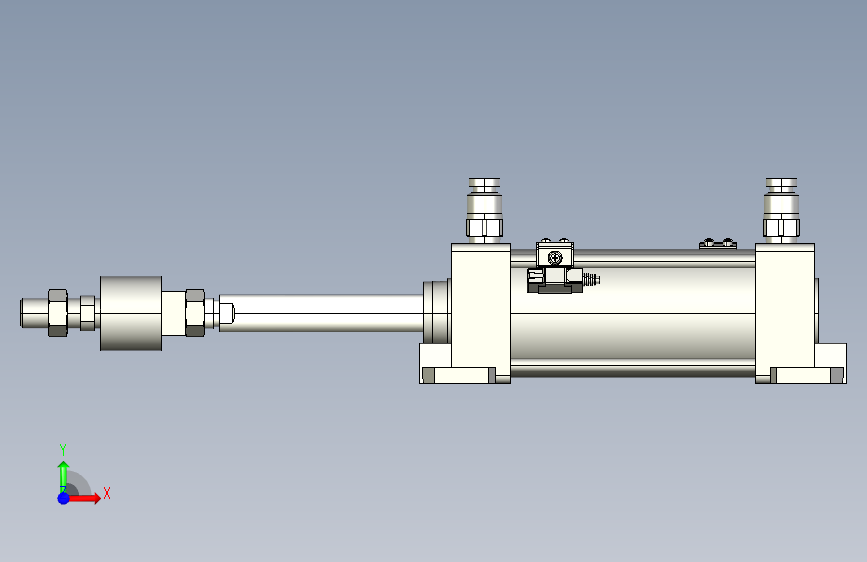 B2001373-10A-6LA63B100-AF2-F (气缸) 正面视图