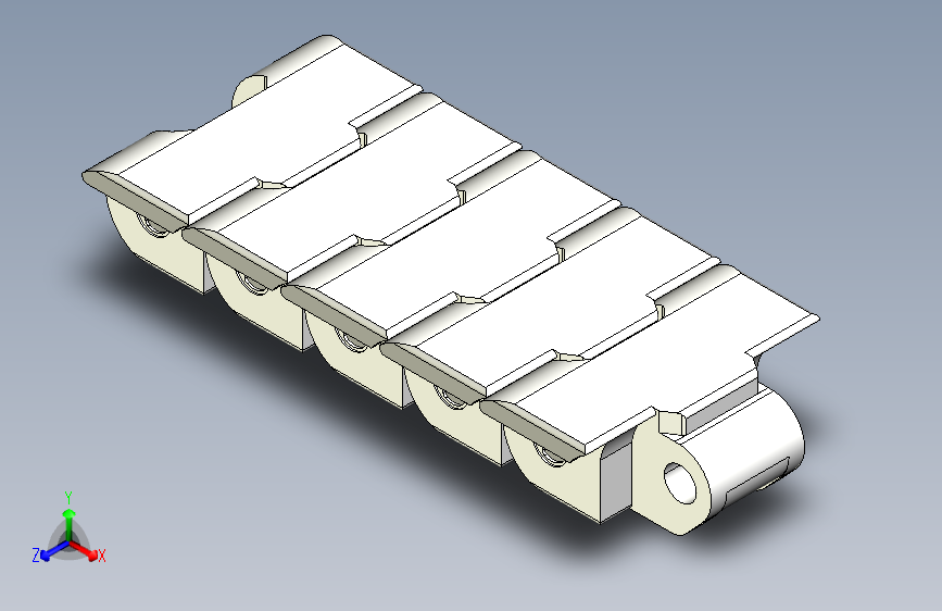 B2001428-RSP40-SL300 (5-链节)坦克链