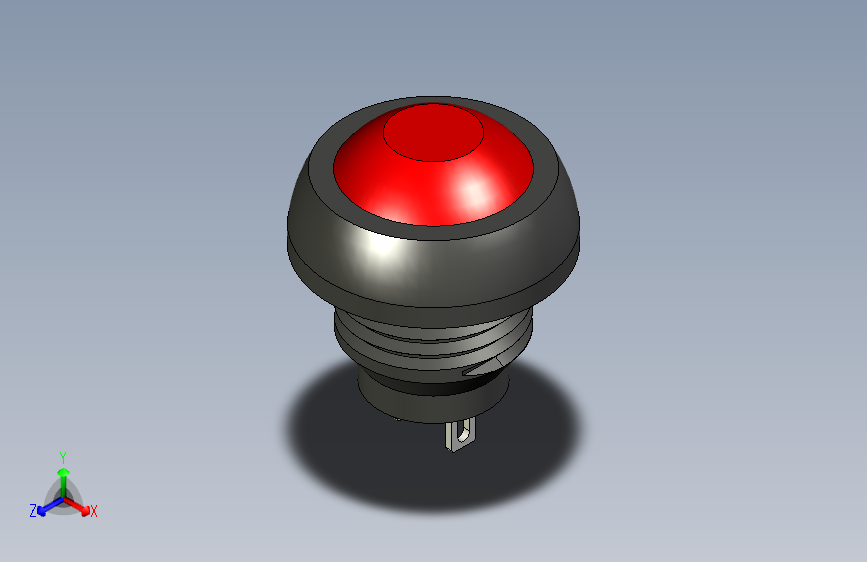 B2001465-12毫米按压按钮